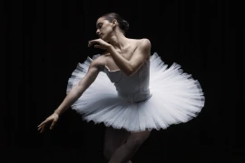 Queensland Ballet ballerina performing on stage